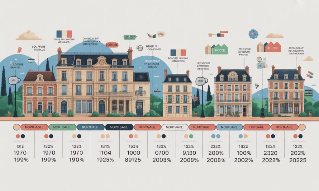 découvrez l’évolution des taux immobiliers depuis 1970 : chiffres clés, tendances et contexte économique pour mieux comprendre l’histoire du crédit immobilier.