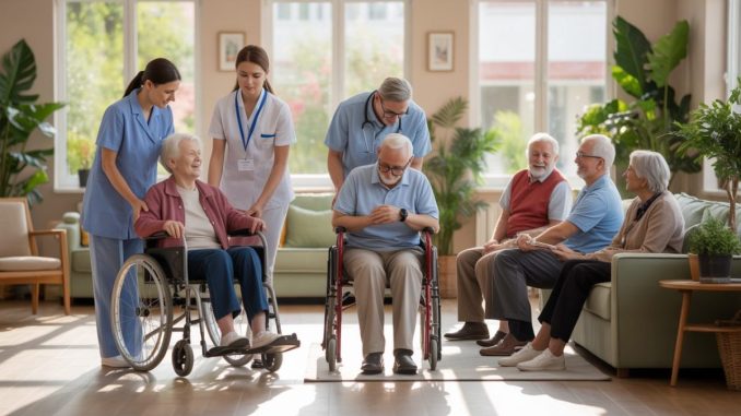 Travailler dans une maison de retraite : les métiers accessibles